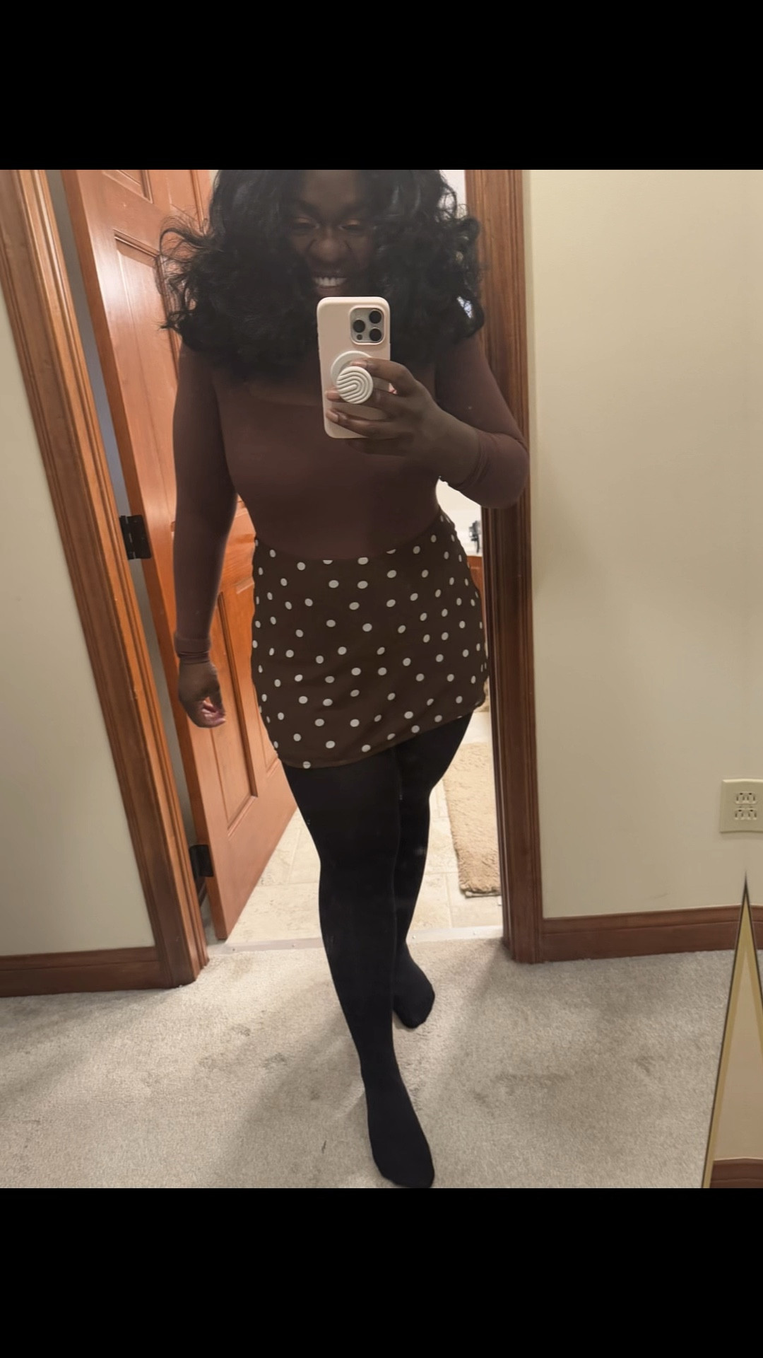 Mini skirt and bodysuit 🤎🤍 


#dailyfit #tolasmith #midsize #midsizefashion #bodysuit #abercrombie #tightsfashion #OOTD #bodysuitoutfit 

#LTKStyleTip #LTKMidsize #LTKSaleAlert