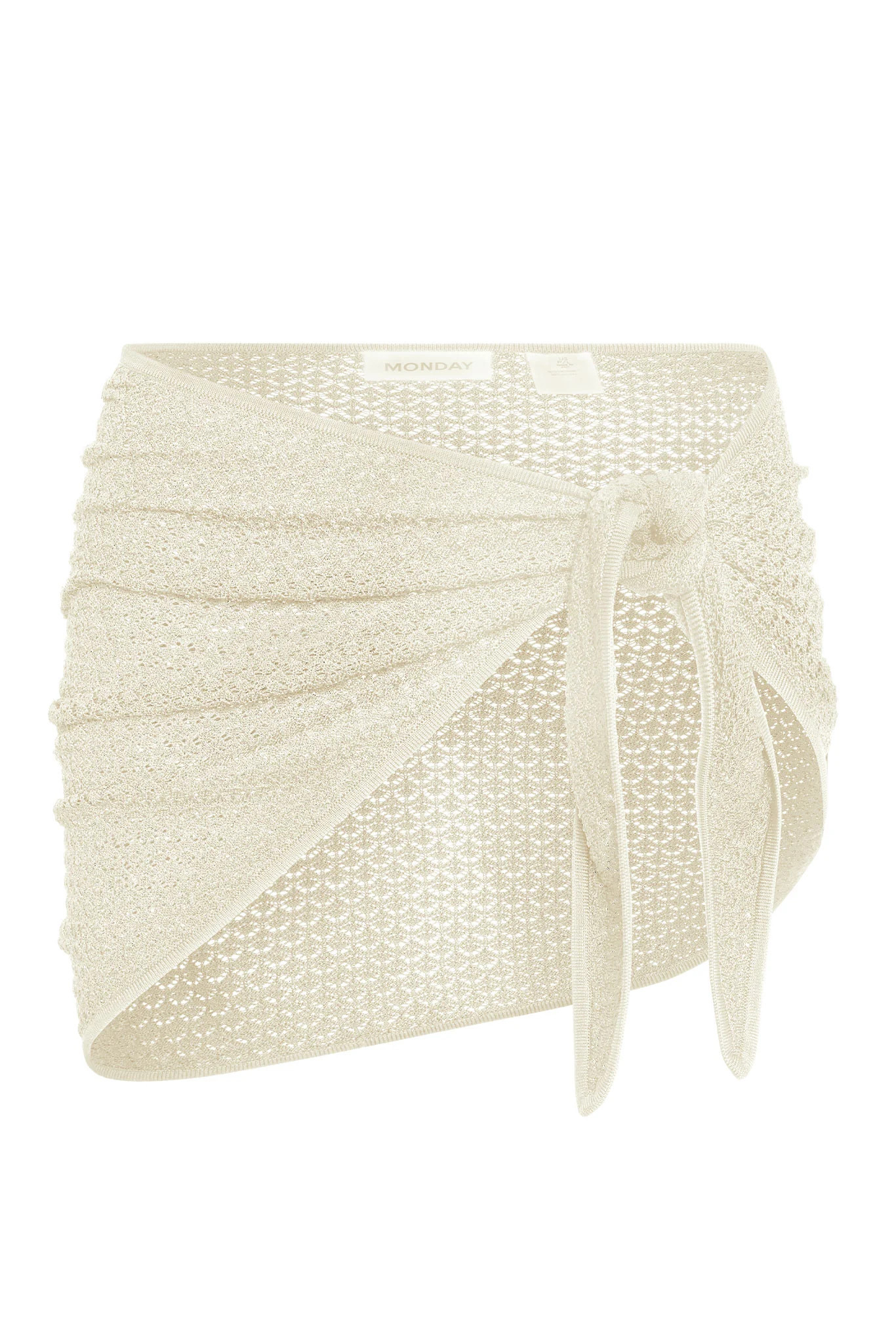 Paris Sarong - Ivory Lace Crochet - Ivory Lace Crochet / P/L | Monday Swimwear