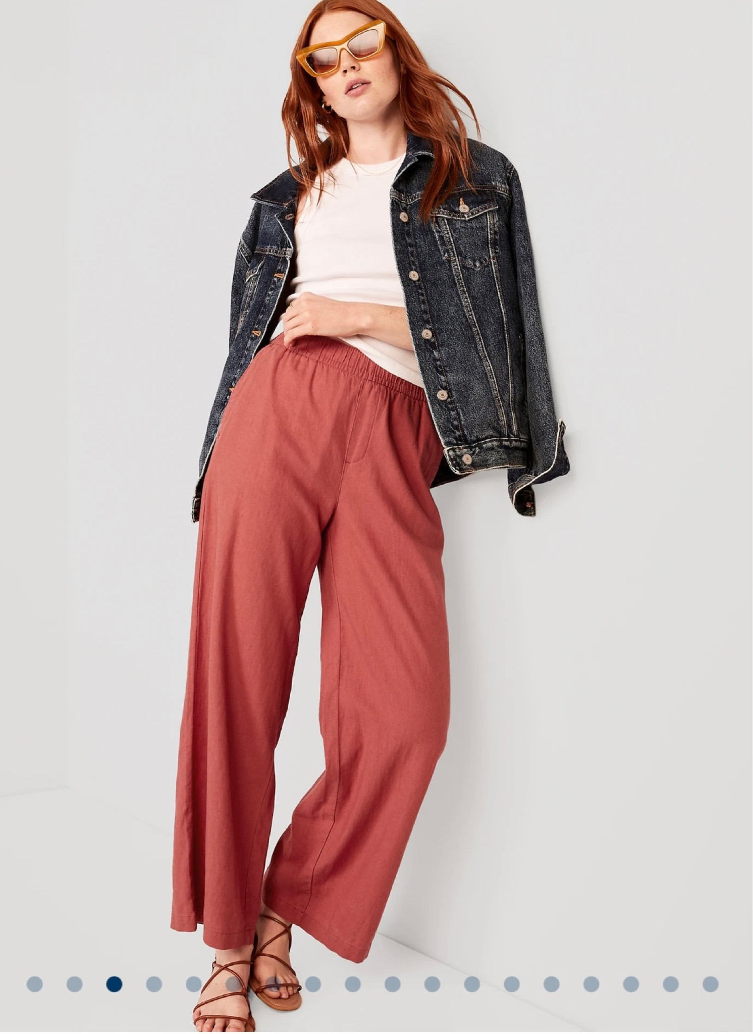 These easy breezy linen pants are perfect for pulling together your look but staying comfortable - they come in Tall sizes, too! 

#LTKunder50 #LTKstyletip #LTKunder100