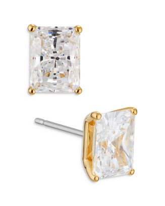 Modern Love Emerald Cut Cubic Zirconia Stud Earrings | Bloomingdale's (US)