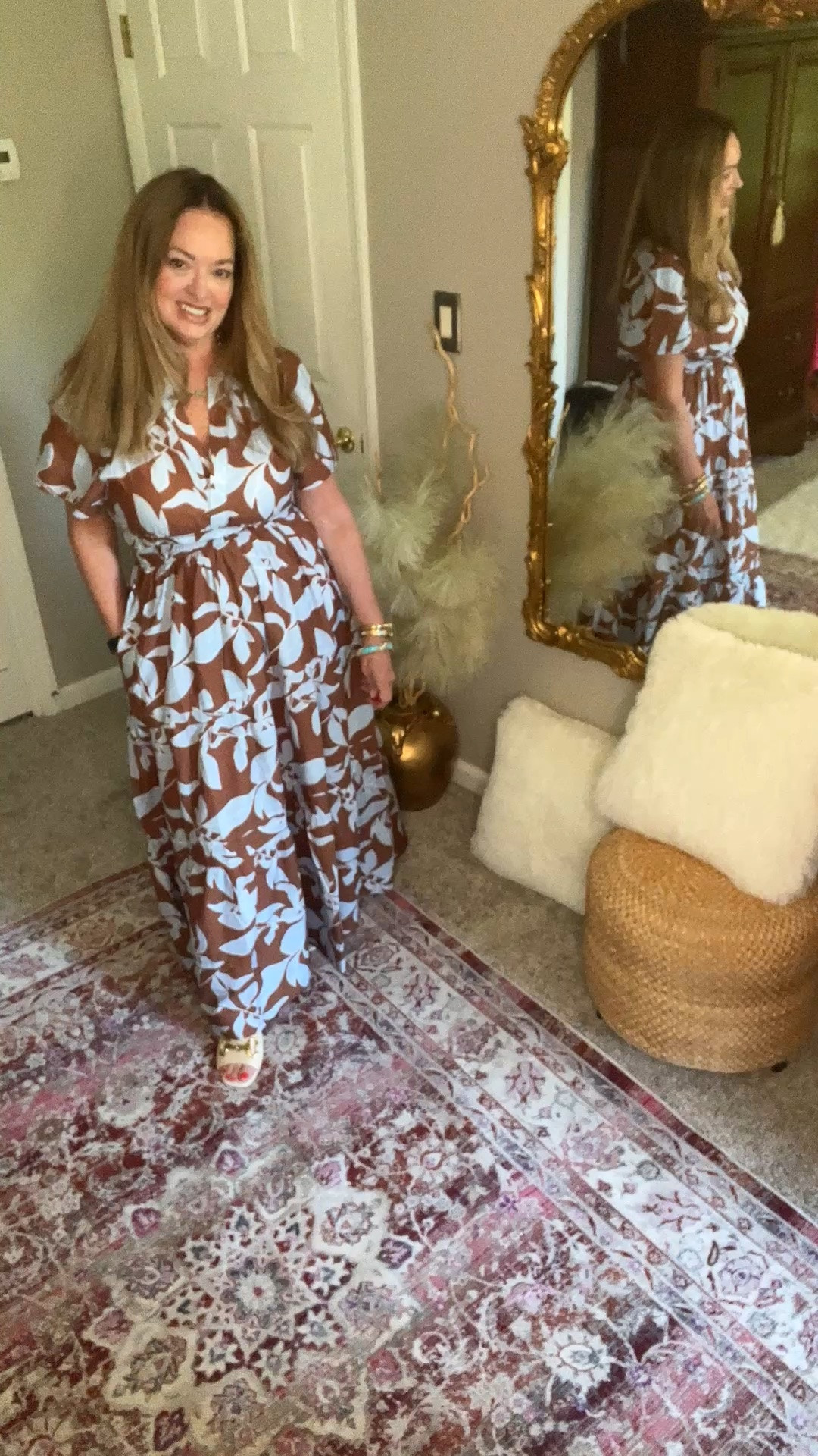 So very similar to Anthropology. This gorgeous maxi dress defines your waist and is perfectly lightweight for Summer dates.

#LTKOver40 #LTKTravel #LTKWedding
