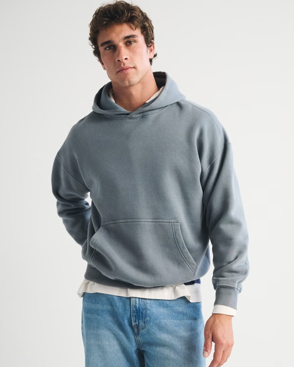 Essential Popover 2.0 Hoodie | Abercrombie & Fitch (US)