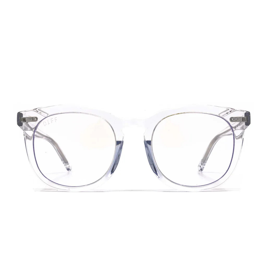 WESTON - CLEAR CRYSTAL + CLEAR GLASSES | DIFF Eyewear