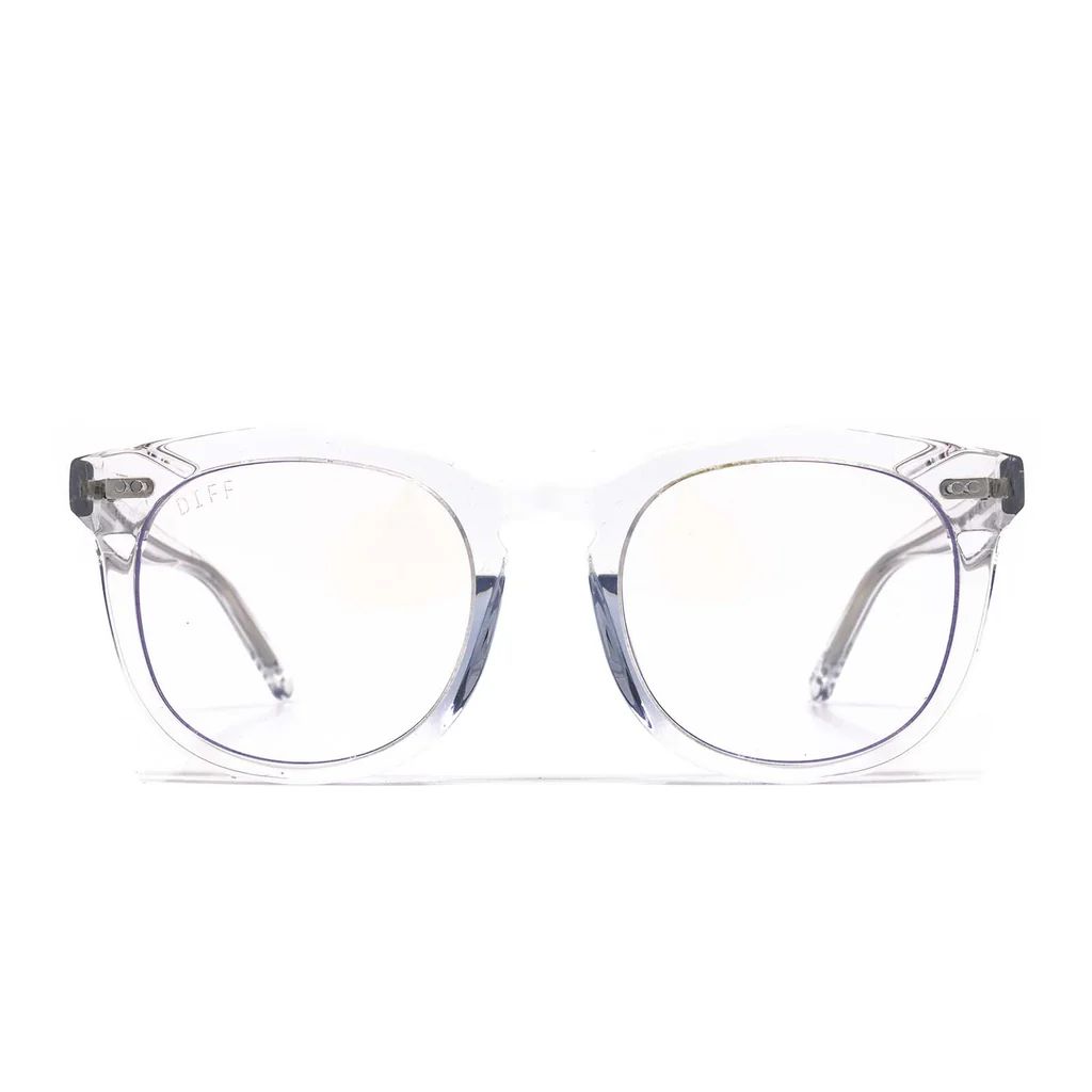 WESTON - CLEAR CRYSTAL + CLEAR GLASSES | DIFF Eyewear