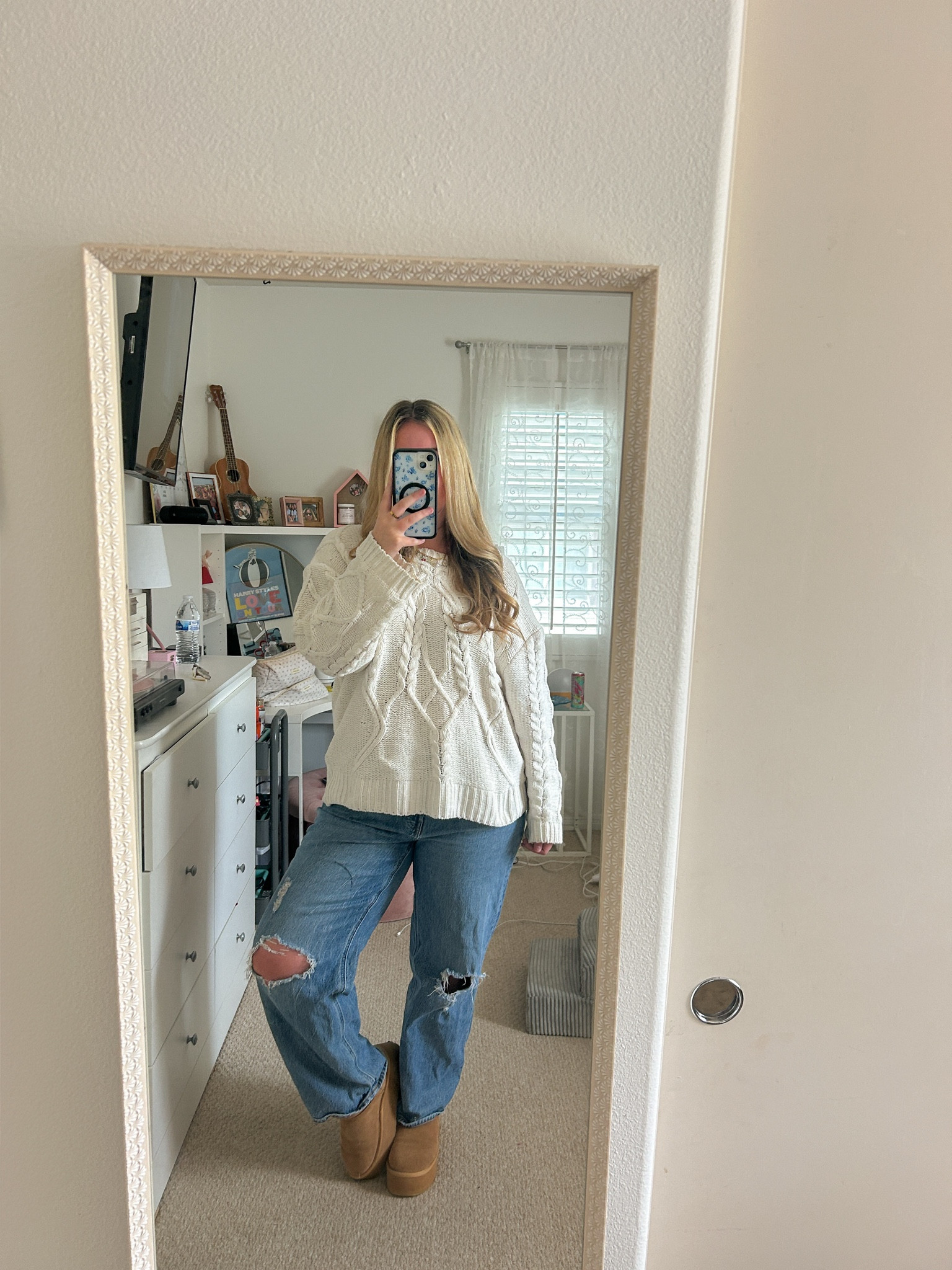 Cozy school fit!! 🤎✨ #school #sweaterweather #schooloutfits #collegeoutfits #ootd #outfitinspo 

#LTKBeauty #LTKSeasonal #LTKFindsUnder100
