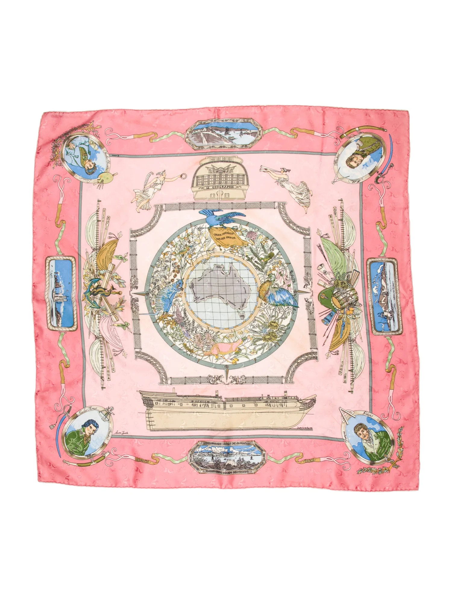 Le Geographe Silk Scarf | The RealReal