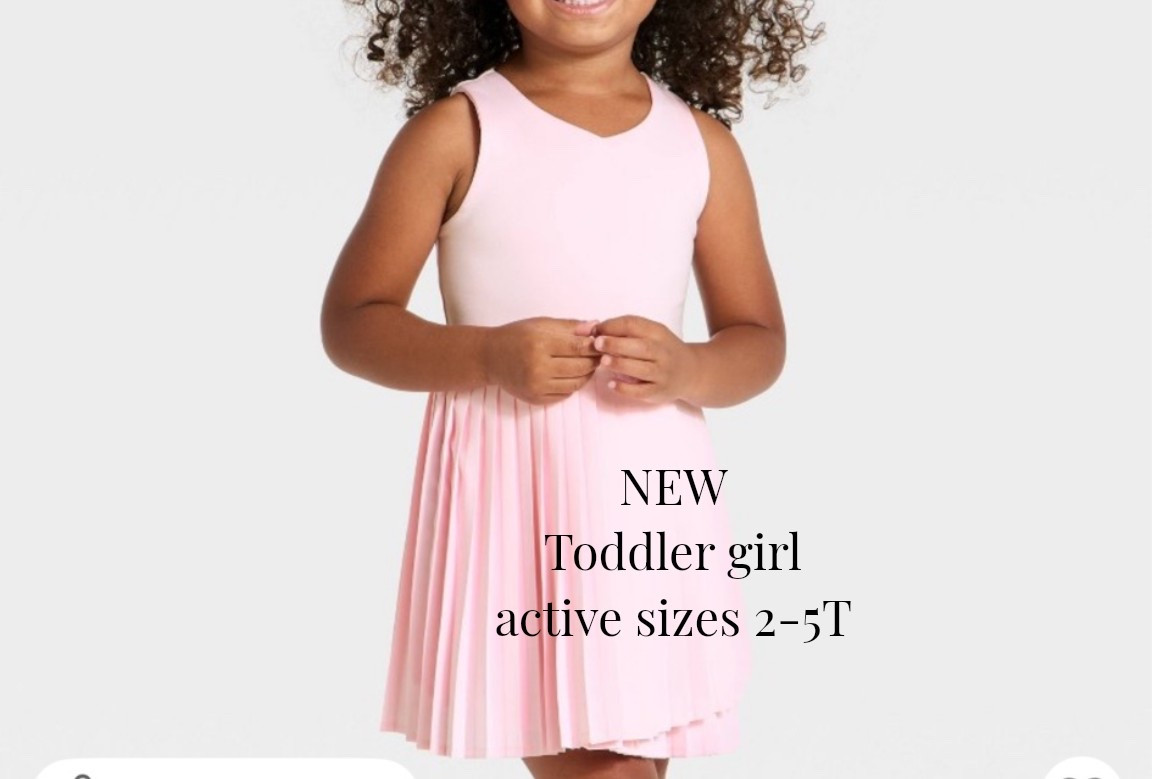 New toddler, girl, active sets, and dresses with matching tennis shoes.

she’s  been wearing the size XS in girls section- 4/5 since she was 3.8 yrs old. Sometimes bottoms were too big. She is now 4.2 yrs old and fits the XS perfect, her measurements 42 inches 41 pounds now at age 4.2yrs old.

Glad there is a toddler section now. I’ve also
Posted the boys toddler sets too

#LTKKids #LTKActive #LTKmomlife