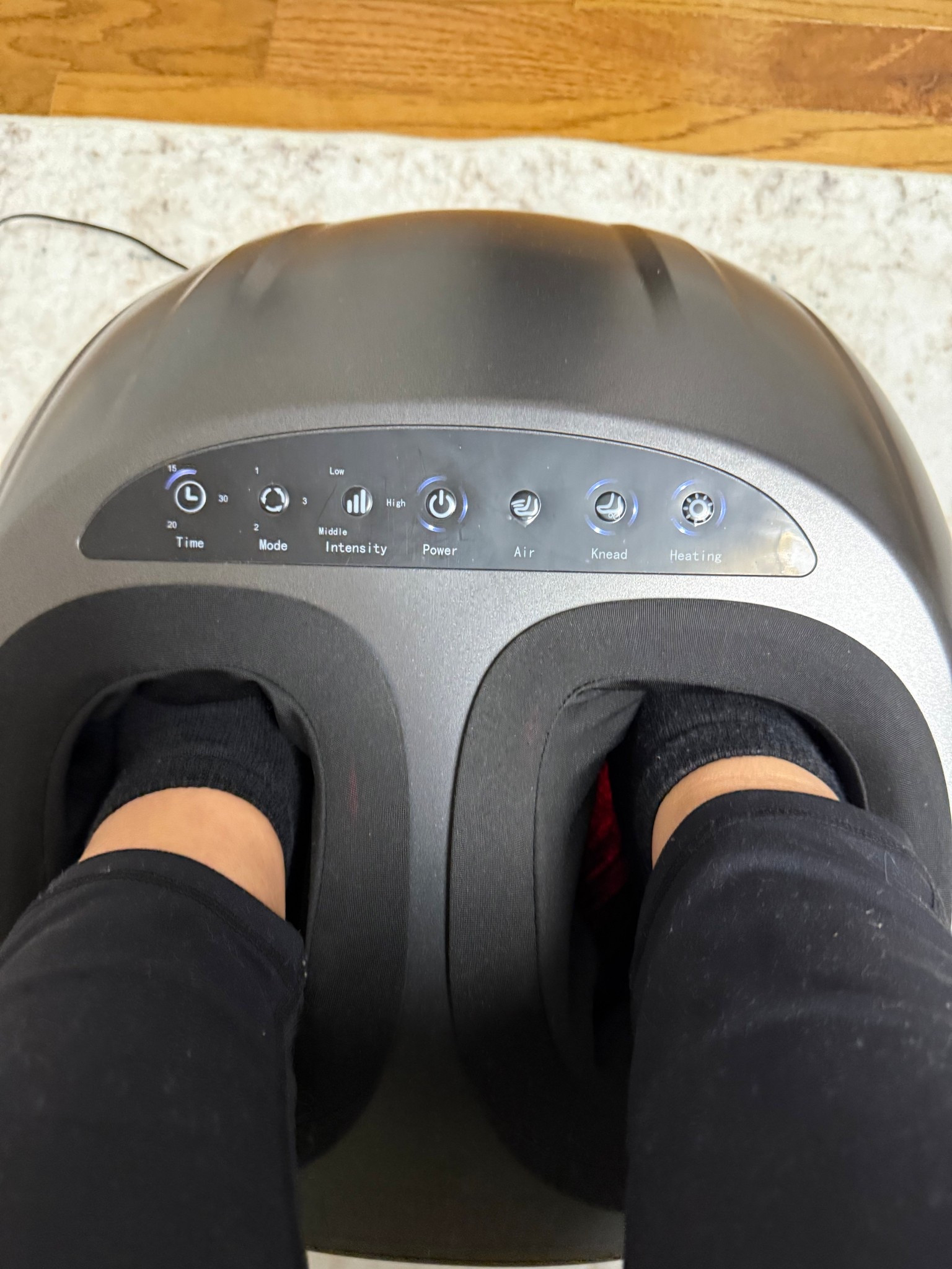If you wish you had your own personal foot massager, here it is! It even comes with a remote. There are multiple modes, levels of intensity, and functions with this one. It’s so good!

#amazon #giftidea 

#LTKFindsUnder100 #LTKselfcare #LTKGiftGuide