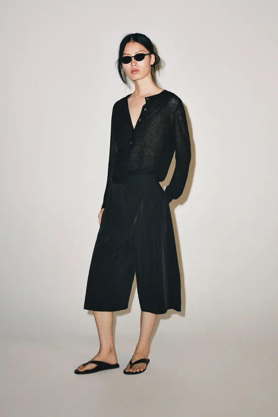 KNIT HENLEY JUMPER | Zara US