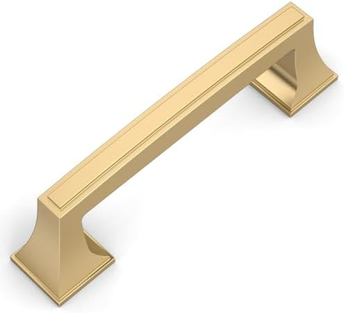 Amerdeco 10 Pack Champagne Bronze Cabinet Pulls 3-3/4 Inch(96mm) Hole Center Cabinet Hardware Kit... | Amazon (US)