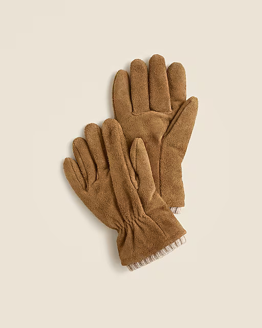 Roughout suede work gloves | J. Crew US