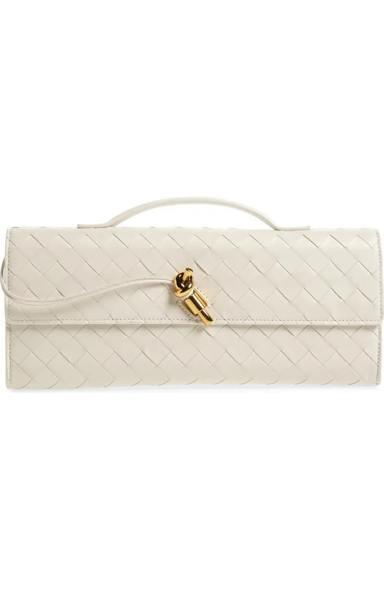 Long Andiamo Intrecciato Clutch Bag | Nordstrom