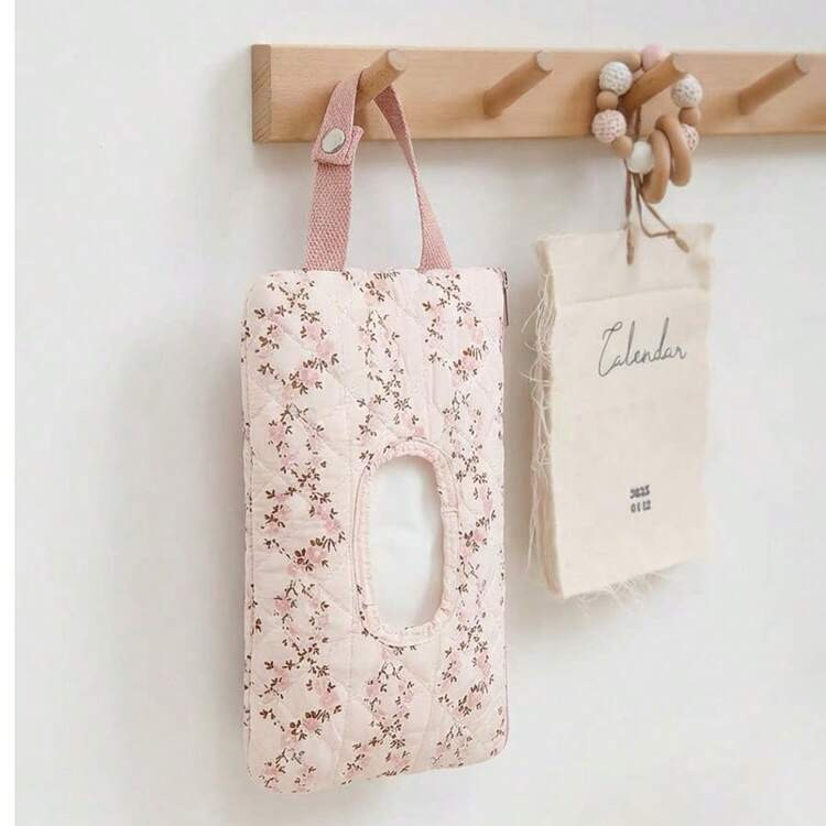 1 Pack Baby Stroller Wet Wipes Hanging Bag - Portable Diaper Wet Wipes Paper Towel Storage Bag, B... | SHEIN