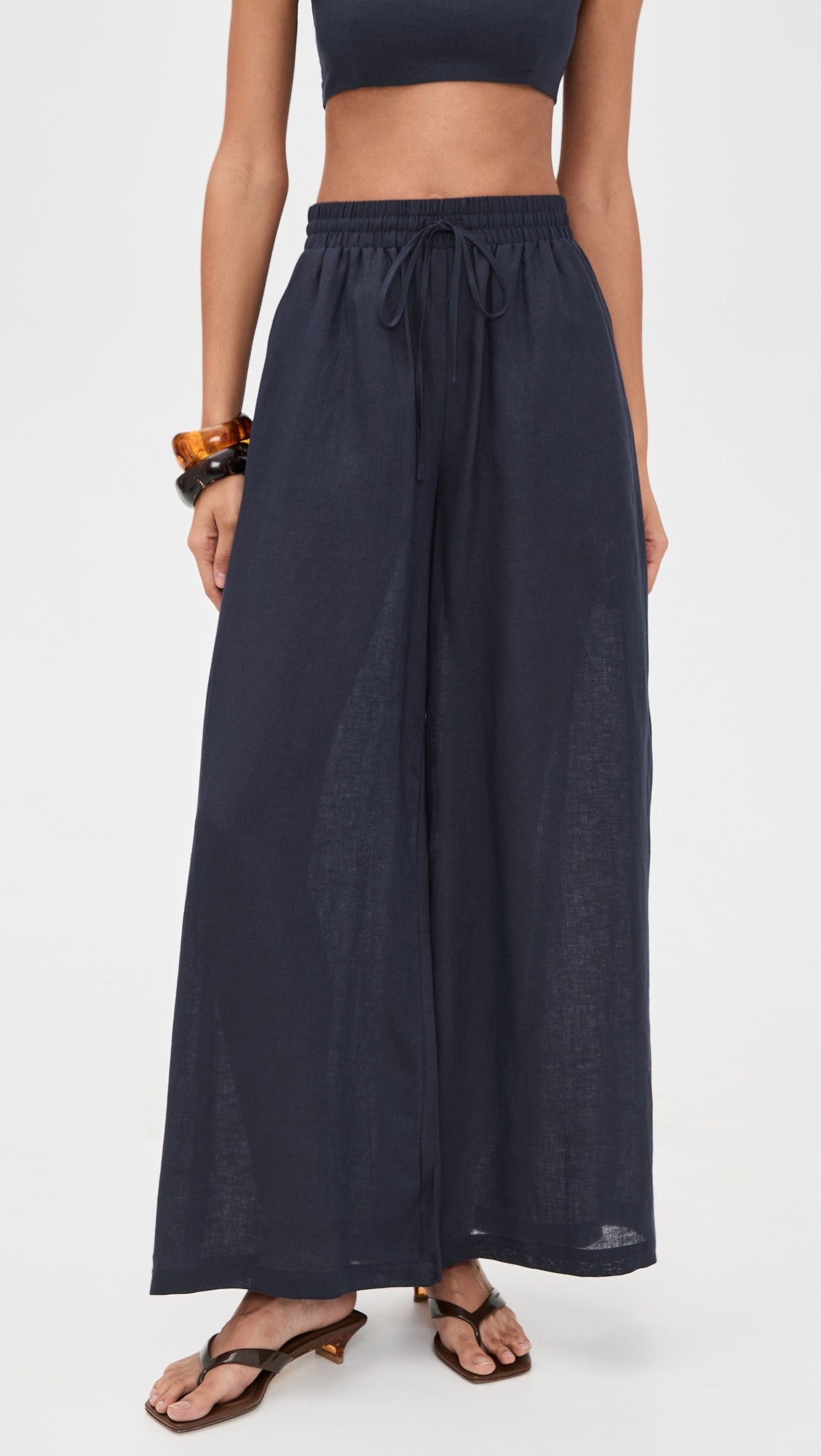 Susana Monaco Solid Linen Pants | Shopbop | Shopbop