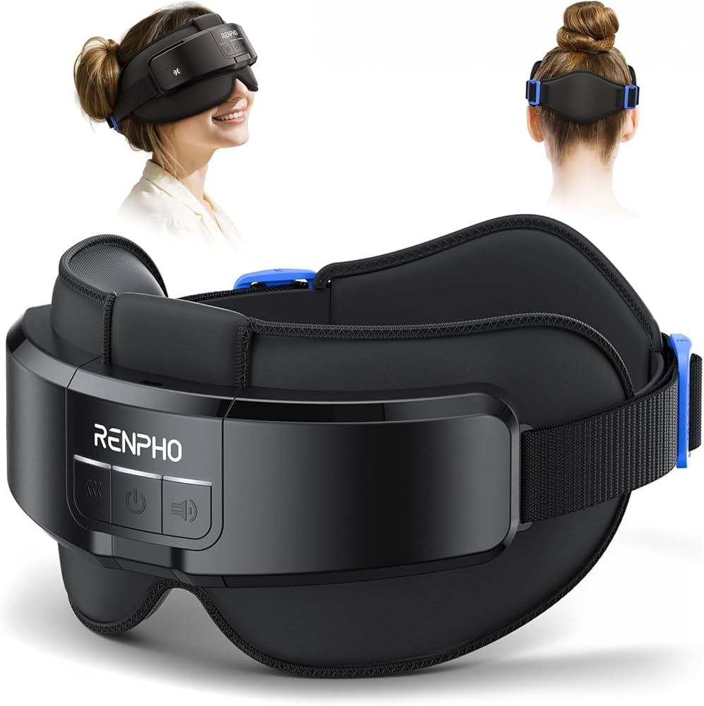 RENPHO Eyeris Masc Head & Eye Massager, FSA Eligible HSA, Valentines Day Gifts for Women Men, Hea... | Amazon (US)