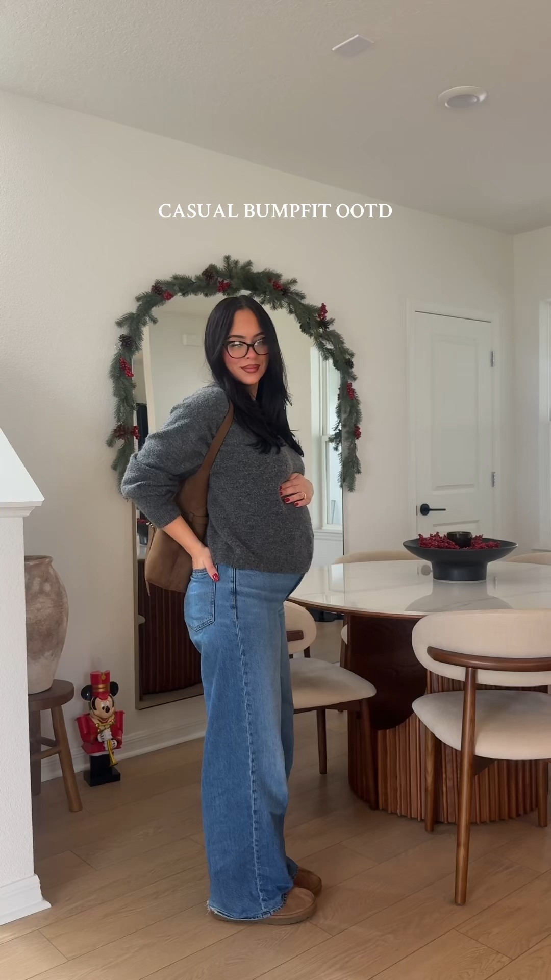 casual bumpfit ootd ✨👶🏻 love wearing something like this to run errands 

#LTKmomlife #LTKootd #LTKBump