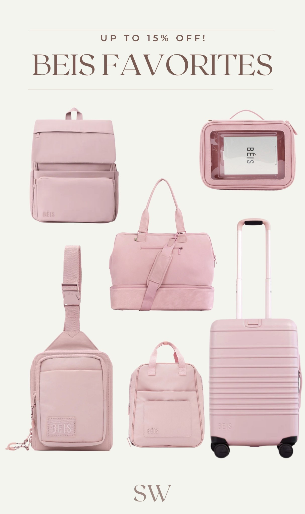 Get up to 15% off BEIS luggage all MDW 🩷

#LTKSummerEdit #LTKStyleTip #LTKTravel