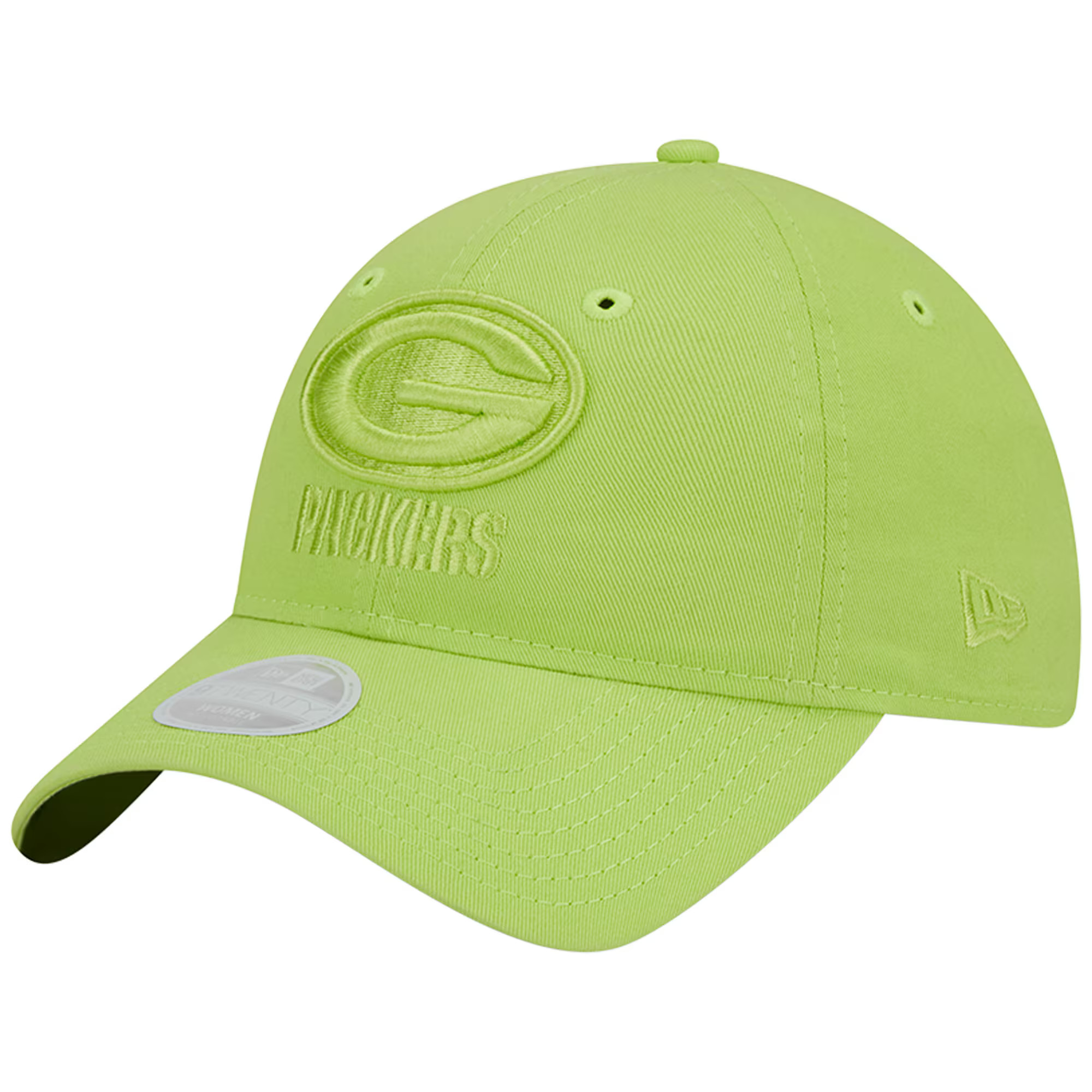 Women's Green Bay Packers New Era Green Color Pack Brights 9TWENTY Adjustable Hat | NFL Shop