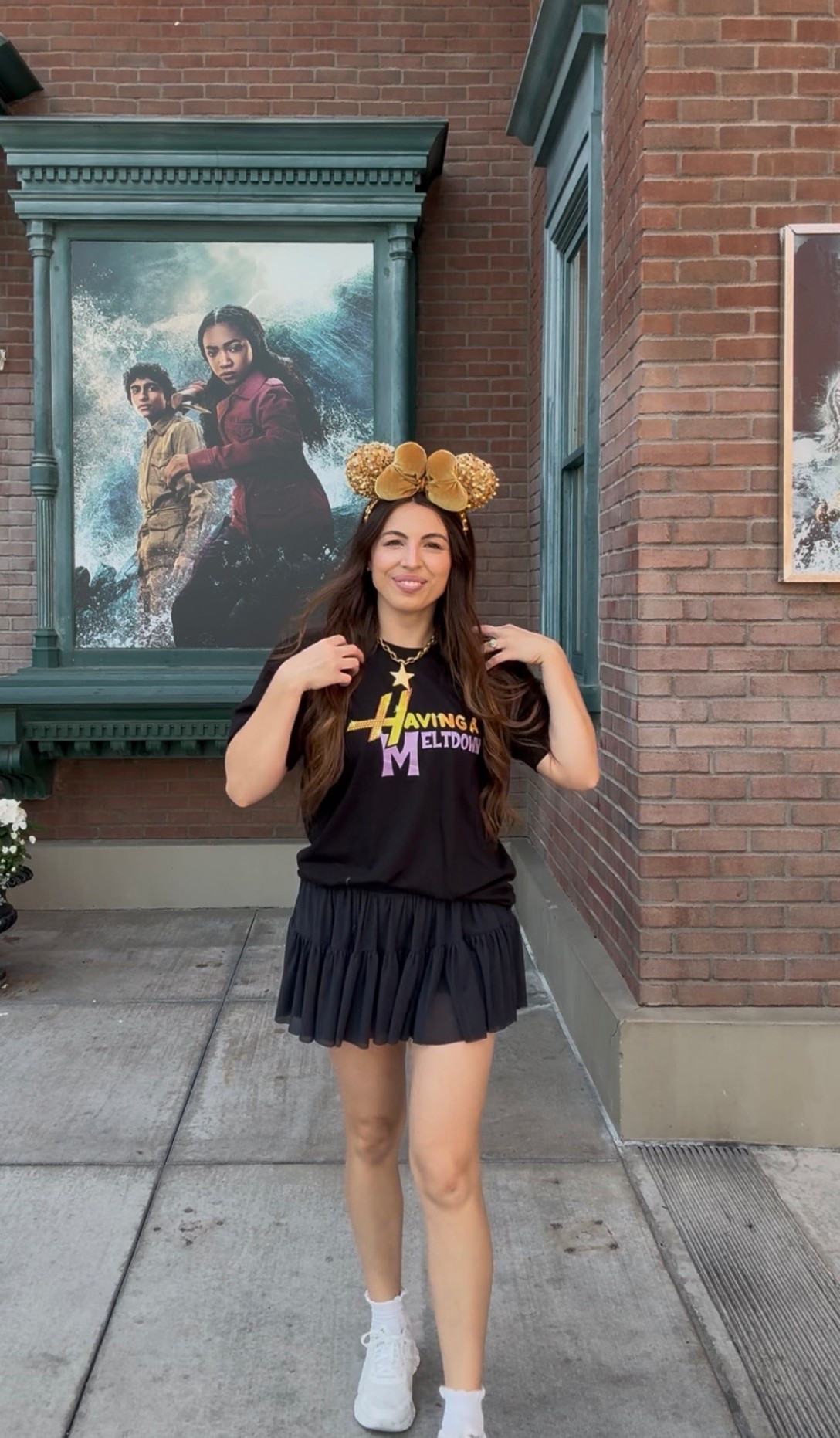 Hannah Montana Disneyland OOTD!💜✨ I had to celebrate the 20th anniversary this month! 

Disney ootd, disneyland outfit, disneyland style 

#LTKTravel
