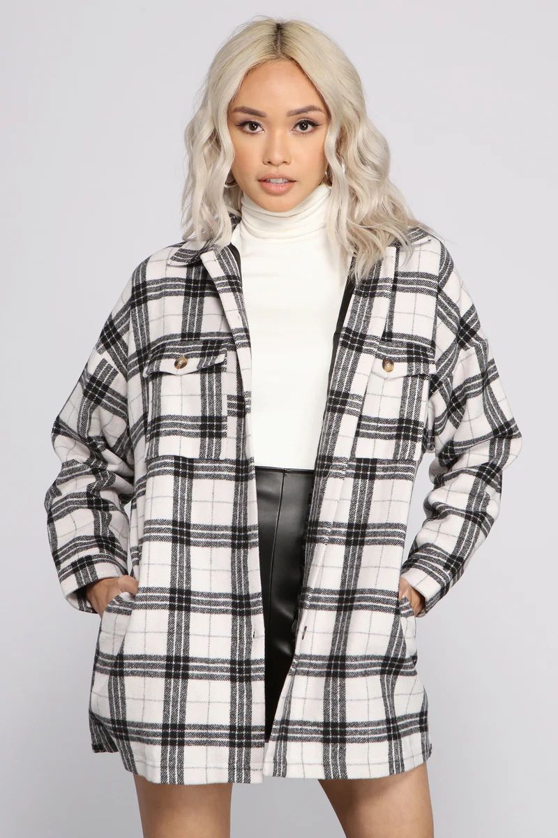 Keep It Chill Woven Flannel curated on LTK