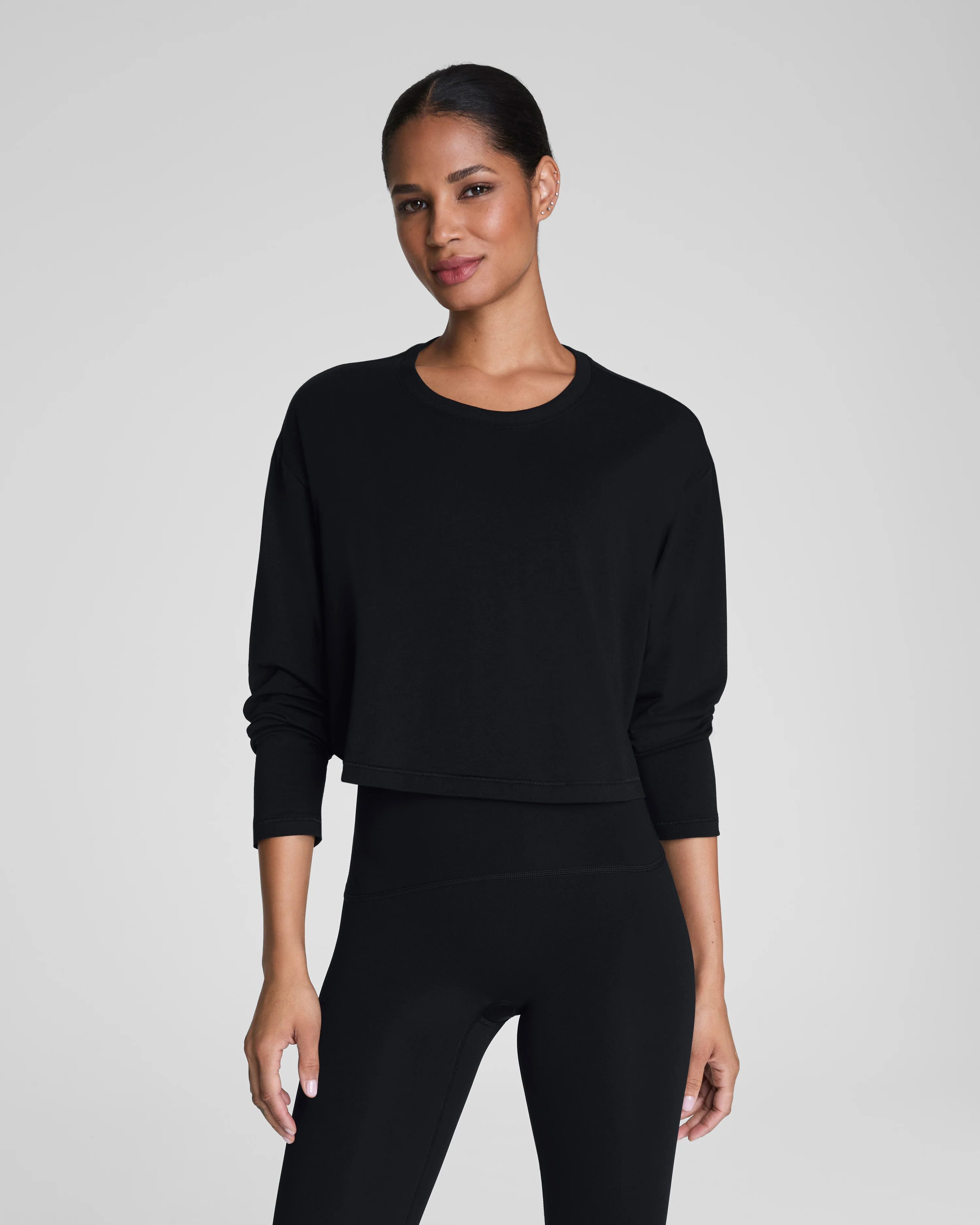 Cropped Long Sleeve Top | Spanx