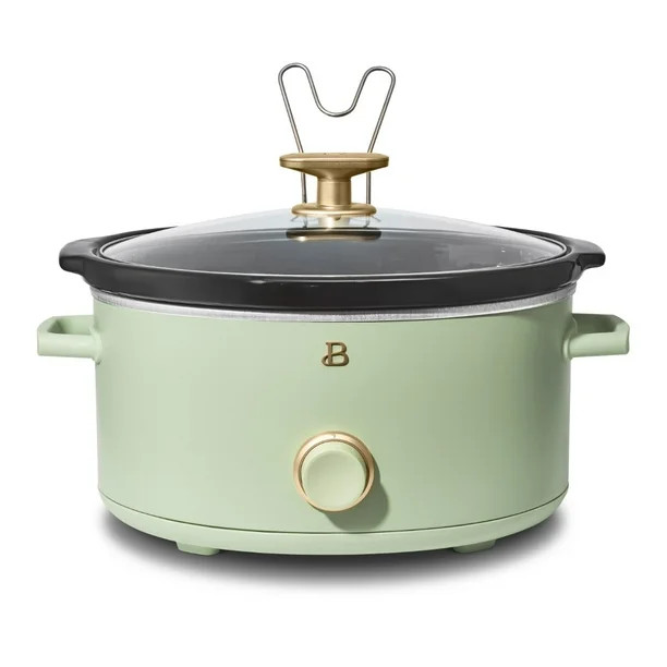 Beautiful 8QT Slow Cooker, Sage Green by Drew Barrymore - Walmart.com | Walmart (US)