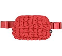 C.C Quilted Puffer Fanny Pack For Women Unisex - Daily Waist Crossbody Belt bag With Adjustable S... | Amazon (US)