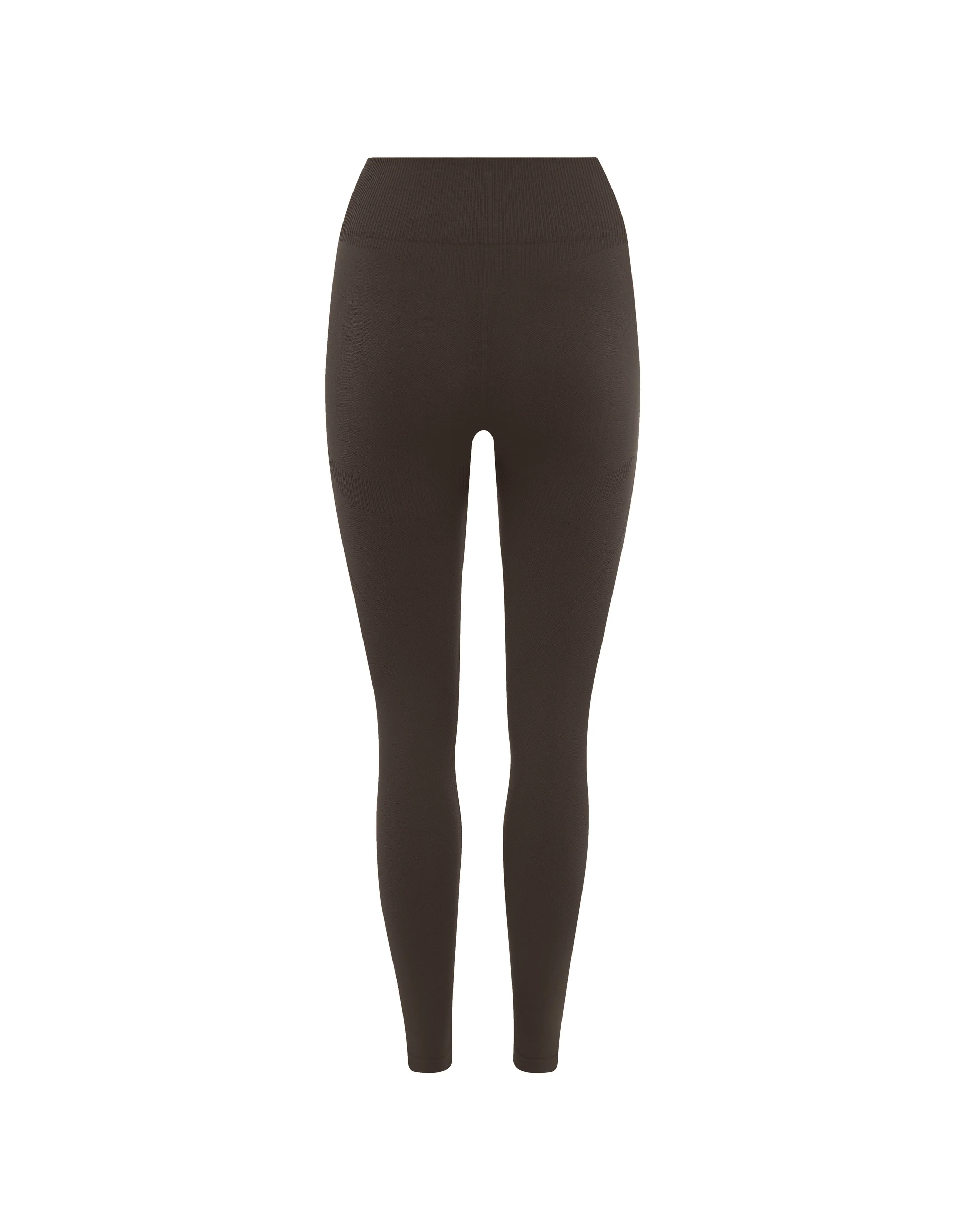 Seamless Full Length Leggings - Espresso | SECONDLEFT