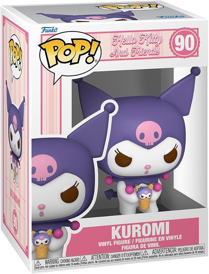 Funko POP! Sanrio: HK - Kuromi - Hello Kitty - Collectable Vinyl Figure - Gift Idea - Official Me... | Amazon (US)