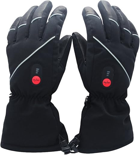 SAVIOR HEAT Heated Gloves for Men Women, Rechargeable Electric Heated Gloves, Heated Skiing Glove... | Amazon (US)