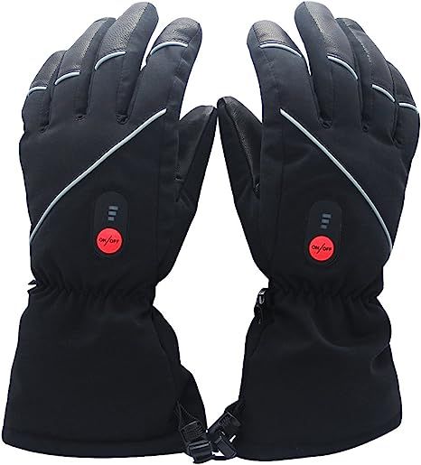 SAVIOR HEAT Heated Gloves for Men Women, Rechargeable Electric Heated Gloves, Heated Skiing Glove... | Amazon (US)