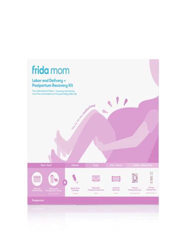 FRIDA MOM Labor & Delivery & Postpartum Rec Kit | Motherhood Maternity