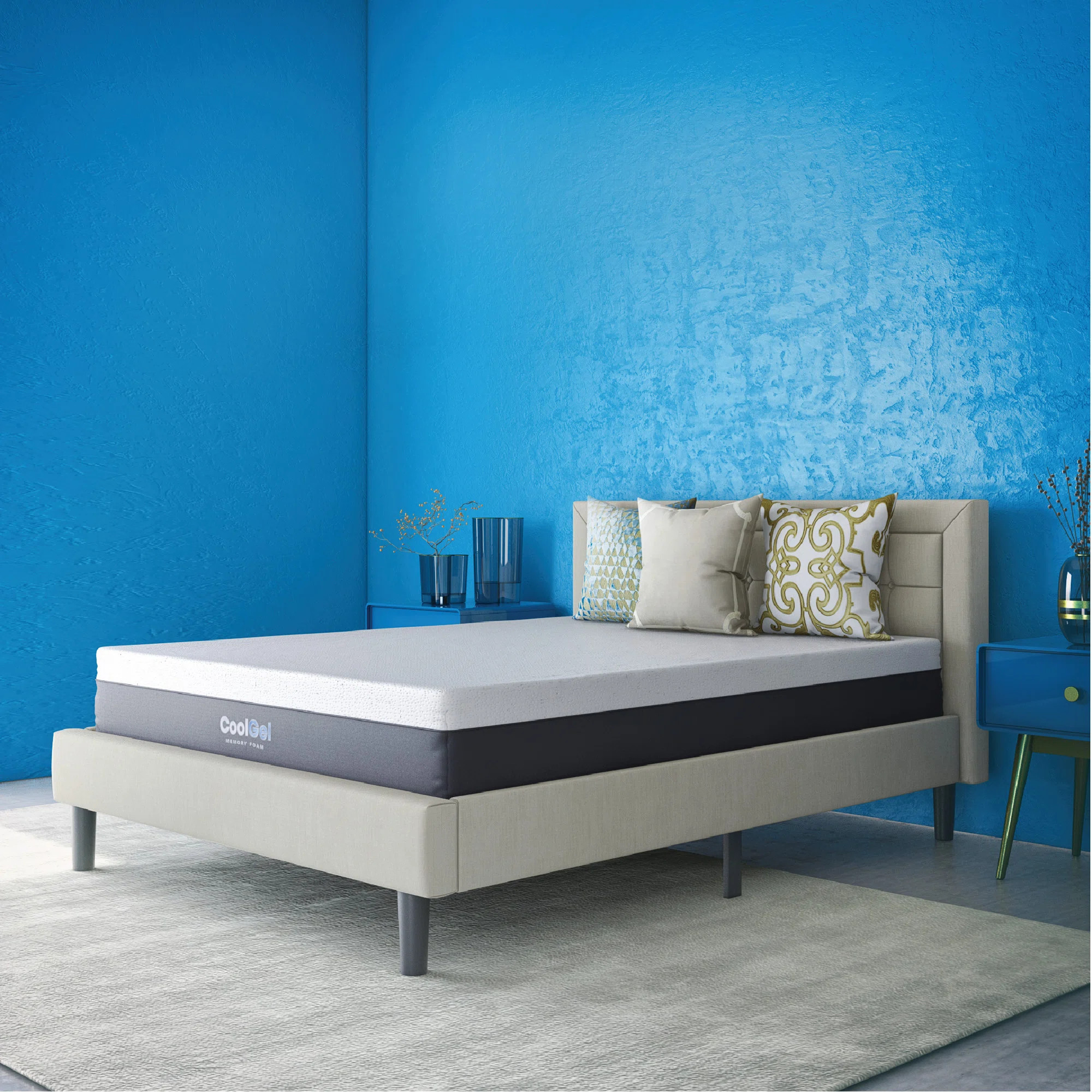 12" Medium Cool Gel Memory Foam Mattress | Wayfair North America