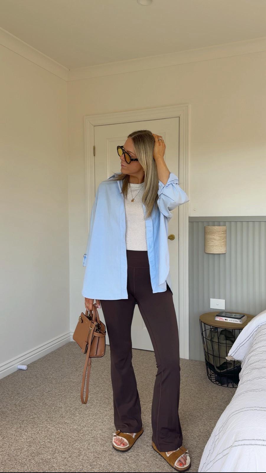 Casual family days in my favourite Dissh shirt 🩵 I’m wearing a 6 in the shirt (it’s huge!), an AU10 in the tights, and a medium in the tank x

#LTKaustralia #LTKspring #LTKstyletip