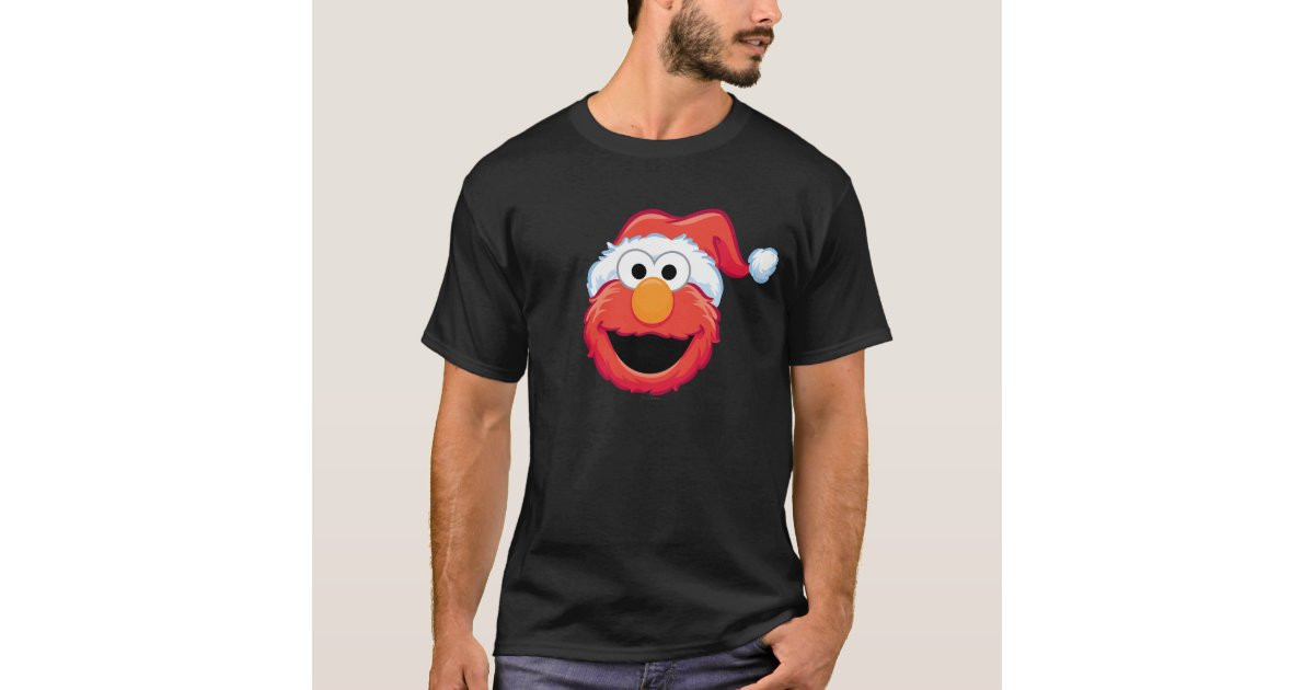 Merry Christmas Elmo T-Shirt | Zazzle
