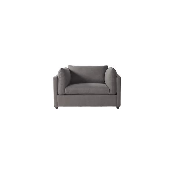 Mauk 50.5" Wide Polyester Chair and a Half | Wayfair Professional