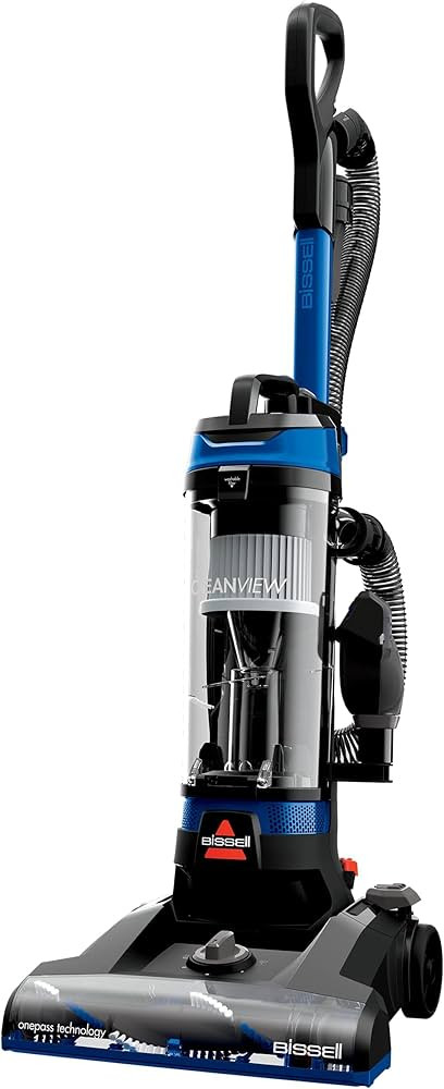 BISSELL CleanView Upright Bagless Vacuum Cleaner with Active Wand, 3536,Black/Cobalt Blue | Amazon (US)