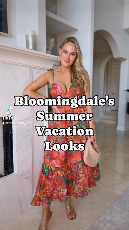 Beautiful vacation outfits that I found a Bloomingdale's. Everything fits true to size for these looks. Four of these looks are under $100!!!!!! 

#LTKTravel #LTKFindsUnder100 #LTKOver40