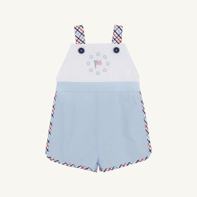 Shadwell Shortall - Buckhead Blue & Pierce Mill Plaid Seersucker | The Beaufort Bonnet Company