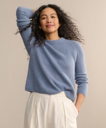 Cashmere Fisherman Sweater | Jenni Kayne