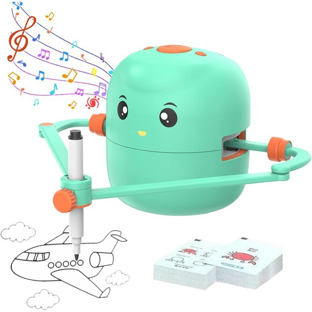 Kids Robot Interactive Educational Drawing Robot for Kids - Montessori Learning Toy with 100 Word... | Walmart (US)