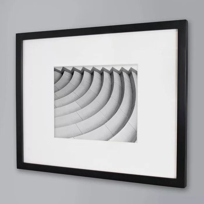 14" x 18" Matted Wood Frame Black - Made By Design™ | Target