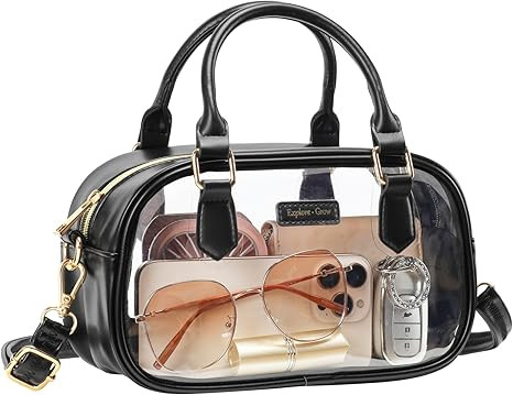 PACKISM Clear Bag for Stadium Events - Clear Purses for Women Stadium Crossbody Concert Bag for G... | Amazon (US)