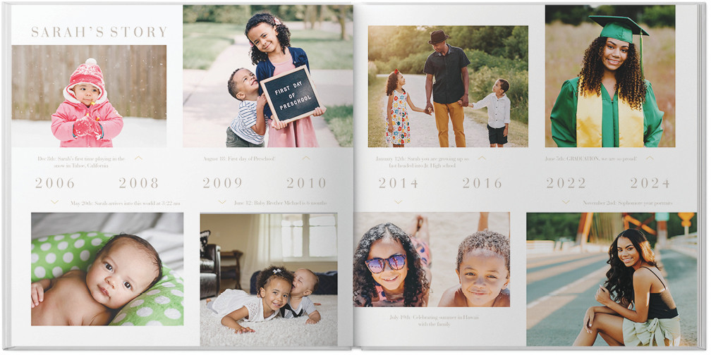 Through the Years Photo Book | Shutterfly