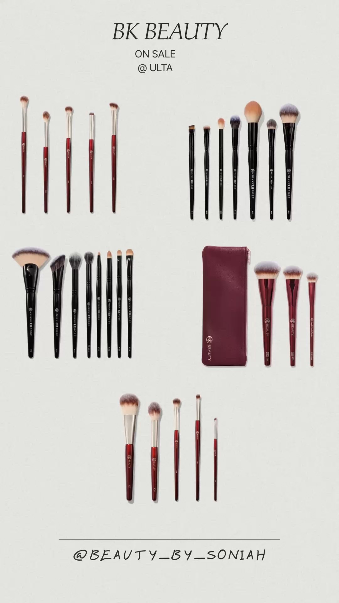 BK BEAUTY brushes are on sale at Ulta!
@BK Beauty 

#LTKOver40 #LTKSaleAlert #LTKBeauty
