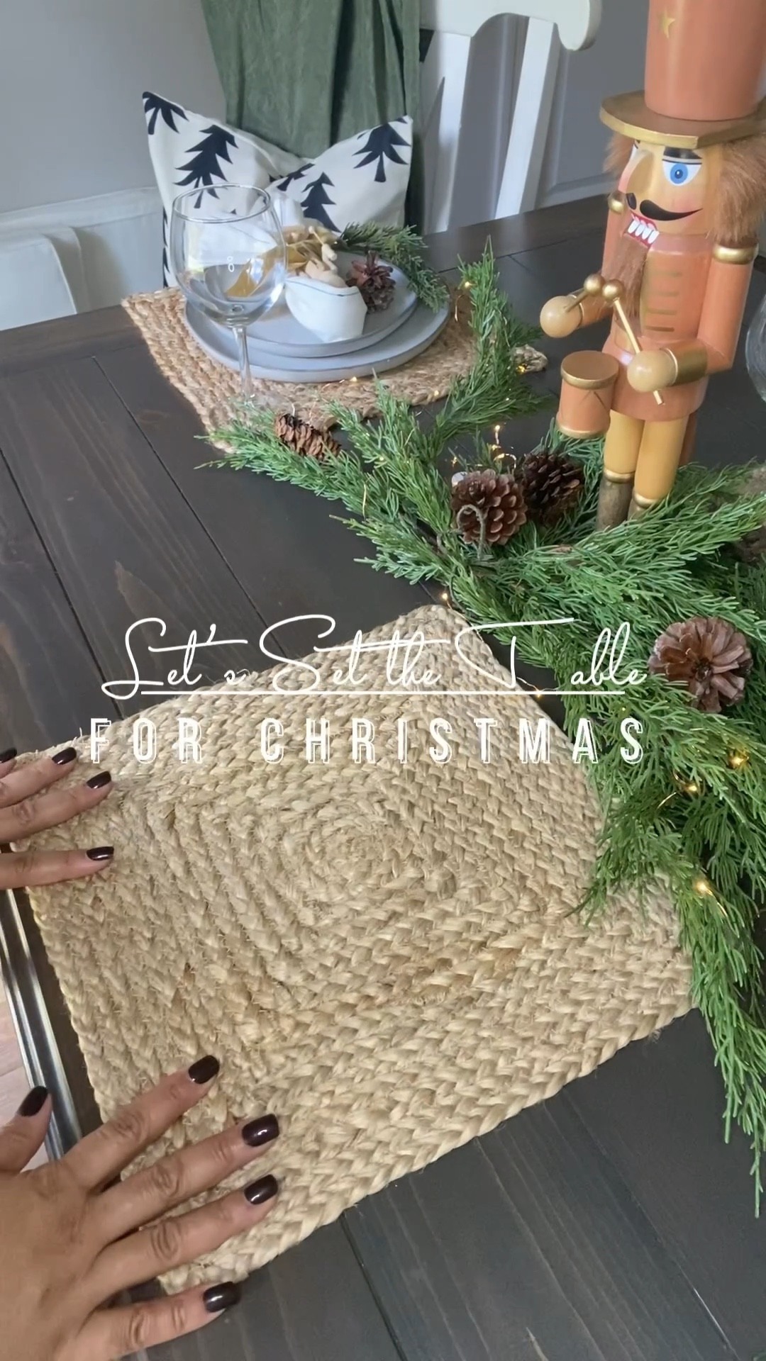 Christmas table setting. Nutcracker theme. Gatherings. Family moments  

#LTKHome #LTKHoliday #LTKSeasonal