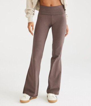 Flare High-Rise Fold-Over Pants | Aeropostale
