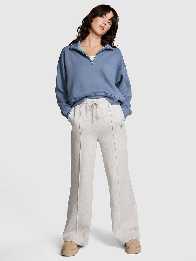 Premium Fleece Wide-Leg Pants | Victoria's Secret (US / CA )