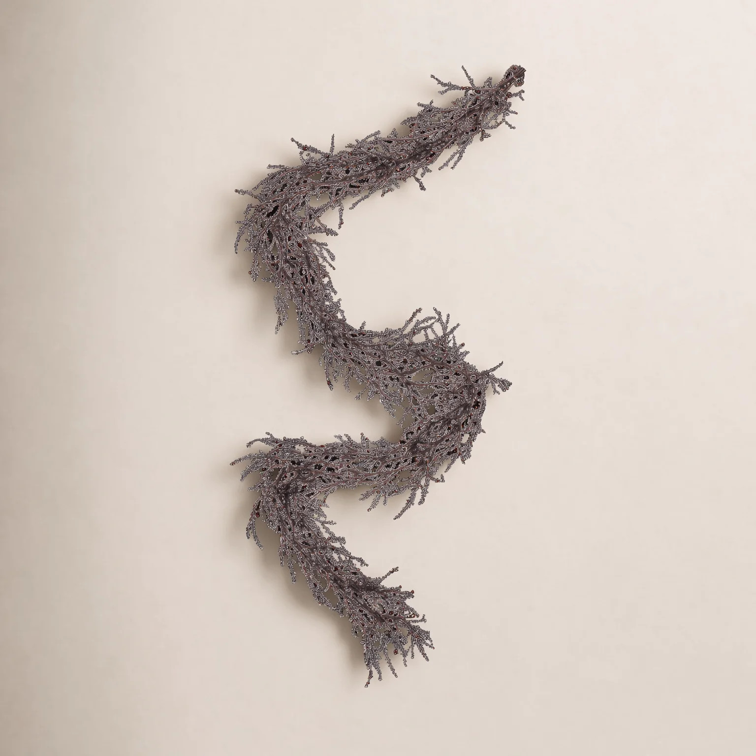72" Glitter Branch Garland | Birch Lane