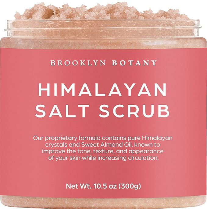 Brooklyn Botany Himalayan Salt Body Scrub - Moisturizing and Exfoliating Body, Face, Hand, Foot S... | Amazon (US)